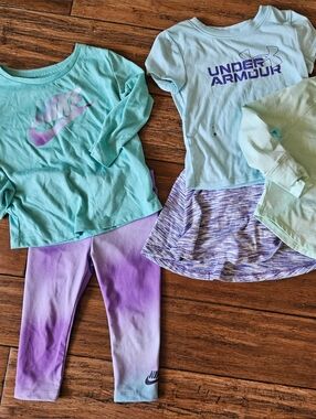 2T Girl Bundle Nike & Under Armour